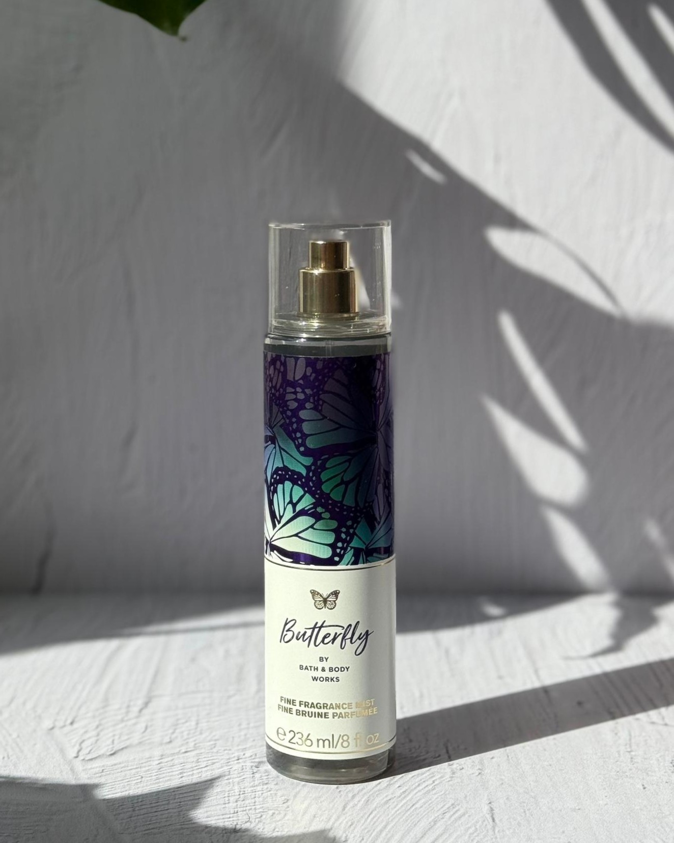 بادی میست زنانه Butterfly از Bath & Body Works با رایحه شیرین و گلی ملایم، حجم ۲۳۶ میلی‌لیتر