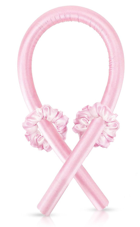 فر کننده مو بدون حرارت ساتن همراه با کش مو