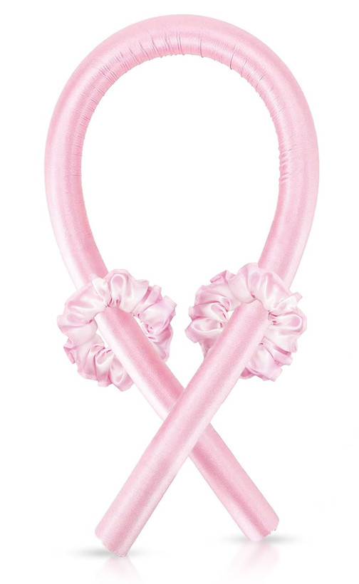 فر کننده مو بدون حرارت ساتن همراه با کش مو