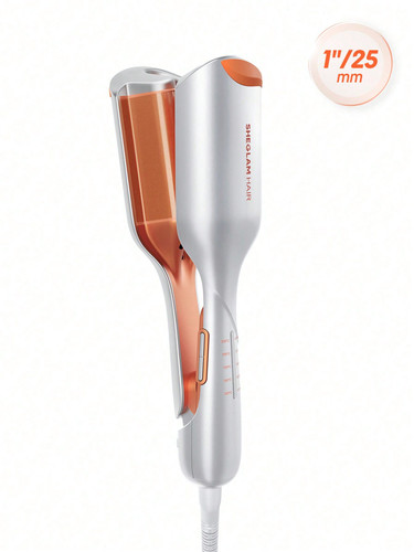 فرکننده ساحلی مو شیگلم 25 میلیمتری مدل Beach Waves Curler